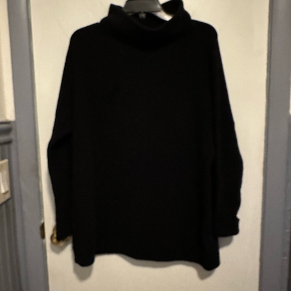 Free People Black Turtleneck Sweater - Picture 1 of 5